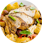 Салаты из курицы — рецепты с фото
