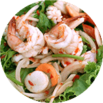 Салаты из морепродуктов — рецепты с фото