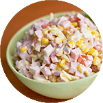 Мясные салаты — рецепты с фото