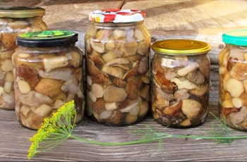 Рецепты блюд с маринованными грибами