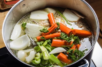 Рецепты блюд с овощным бульоном