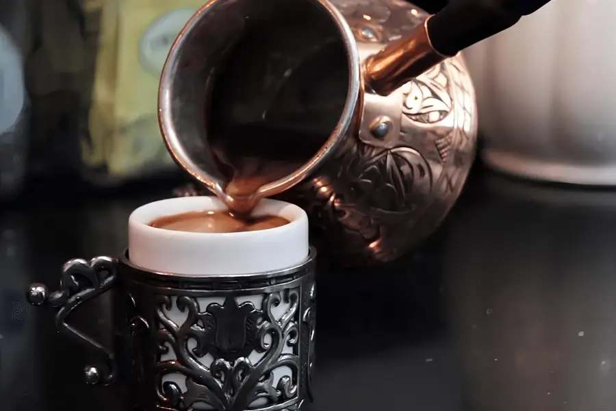 Турецкий черный кофе