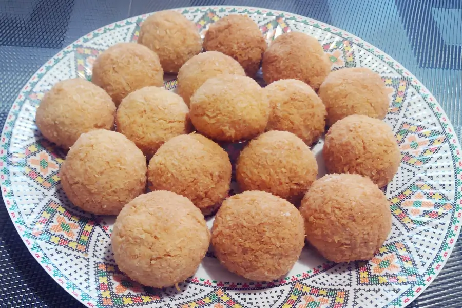 Печенье с кокосовой стружкой