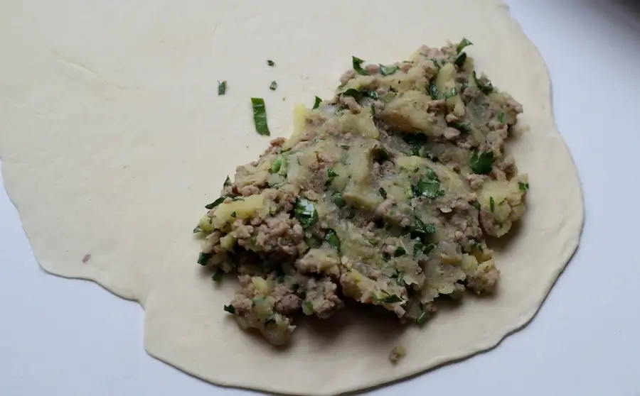 Выкладка начинки