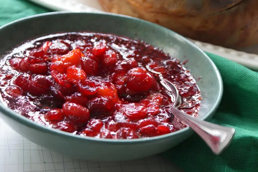 Клюквенный соус с коньяком
