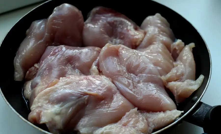 Обжарка курицы
