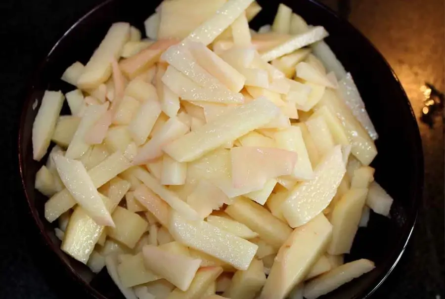 Нарезка картофеля