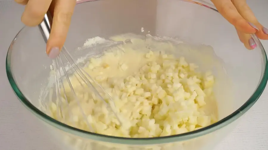 Смешивание с яблоками