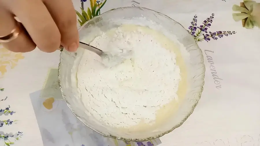 Вмешивание муки