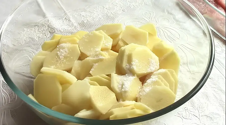 Соление картофеля