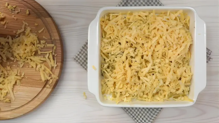 Добавление сырной корочки