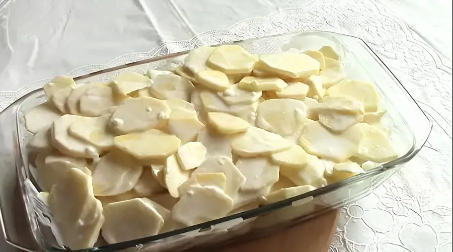 Выкладка картофеля