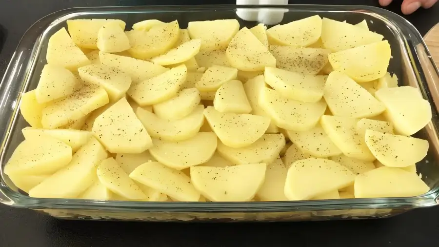 Добавление картофеля