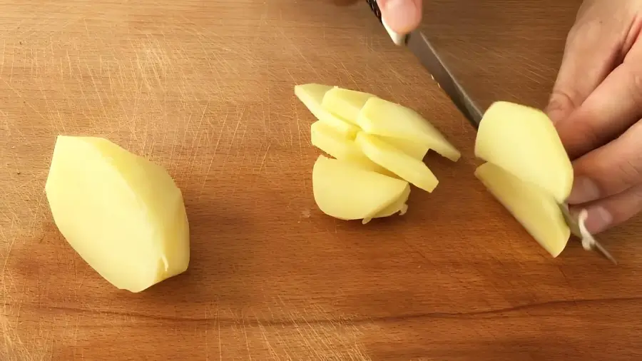 Нарезка картофеля