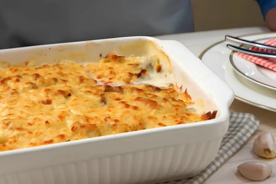 Гратен из картофеля