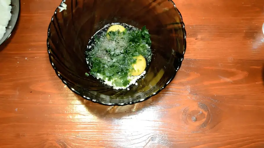 Приготовление яичной смеси