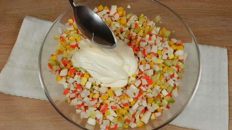 Смешивание с кукурузой