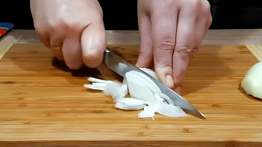 Нарезка лука