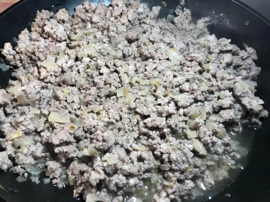 Добавление фарша