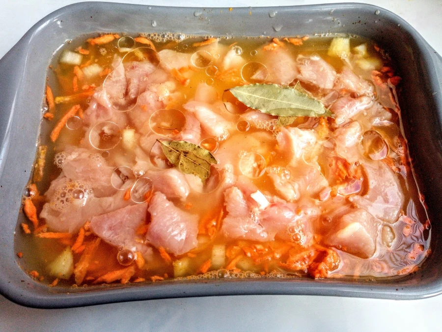 Выкладка курицы