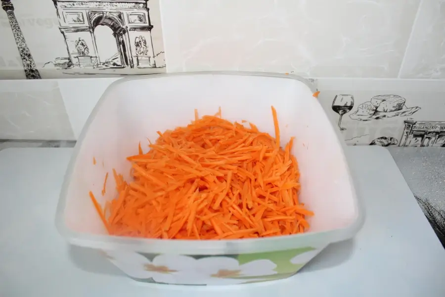 Подготовка моркови