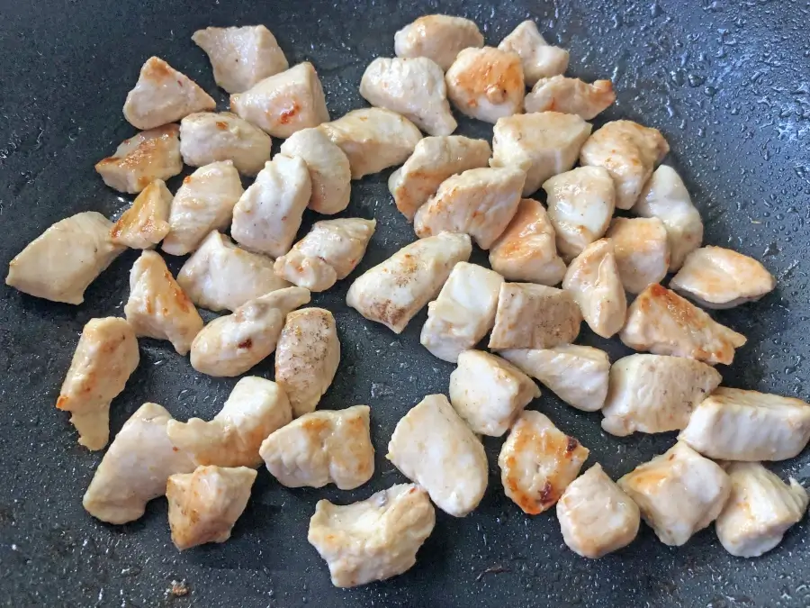 Обжарка курицы