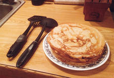 Блины на молоке