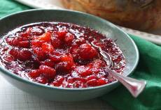 Клюквенный соус с коньяком