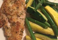 Куриная грудка с чесноком и сыром
