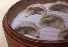 Клецки с креветками