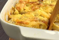 Гратен из картофеля с курицей