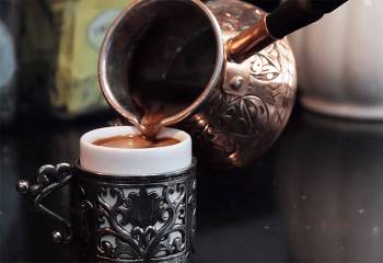 Турецкий черный кофе