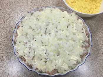 Классическая Мимоза фото 10 шага рецепта