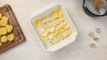 Гратен из картофеля фото 5 шага рецепта