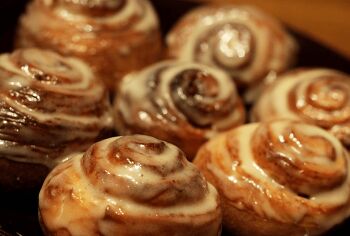 Булочки синнабон фото 14 шага рецепта