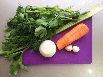 Овощной бульон фото 1 шага рецепта