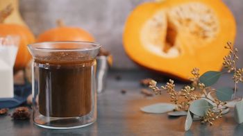 Тыквенный латте фото 5 шага рецепта