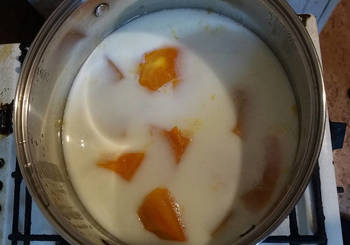 Тыквенная каша фото 1 шага рецепта