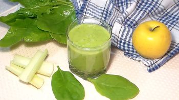 Смузи из яблок и сельдерея фото 6 шага рецепта