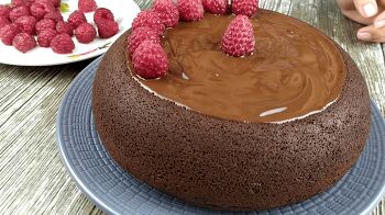 Шоколадный пирог фото 7 шага рецепта