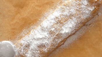 Венский штрудель с яблоками фото 16 шага рецепта