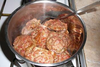 Котлеты из индейки в духовке фото 7 шага рецепта