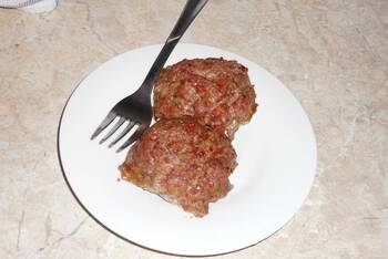 Котлеты из индейки в духовке фото 8 шага рецепта