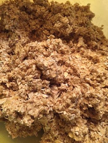 Овсяное печенье с бананом фото 2 шага рецепта