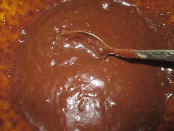 Шоколадный кекс в микроволновке фото 3 шага рецепта