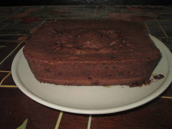 Шоколадный кекс в микроволновке фото 5 шага рецепта