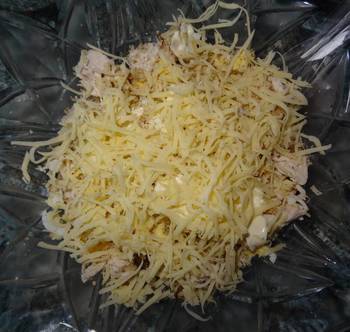 Салат Виноградная лоза фото 4 шага рецепта