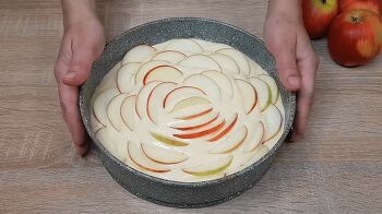 Яблочный пирог фото 6 шага рецепта