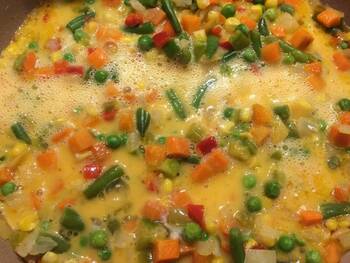 Омлет по-мексикански фото 3 шага рецепта