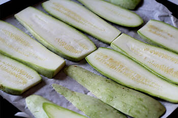 Холодный торт из кабачков и брынзы фото 1 шага рецепта